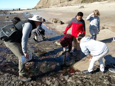 Jay at the Tidepools w/EPACS 3rd Grade